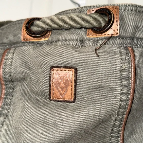 Naketano Women's Olive Hooded Jacket Sz Small - Picture 12 of 16